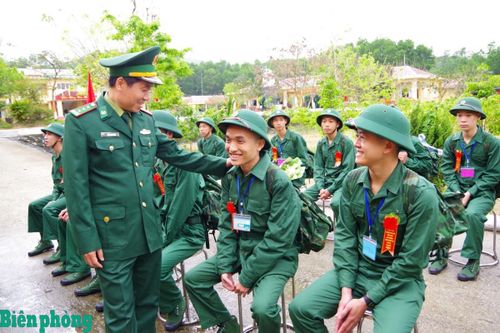 Các đơn vị Bộ đội Biên phòng tổ chức tiếp nhận chiến sĩ mới năm 2026
