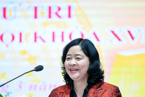 Chủ tịch Ủy ban Trung ương MTTQ Việt Nam Bùi Thị Minh Hoài: Lắng nghe ý kiến cử tri, thúc đẩy chính sách vì người dân