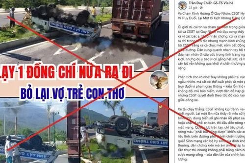 Công an Gia Lai bác tin CSGT hy sinh khi truy đuổi người vi phạm