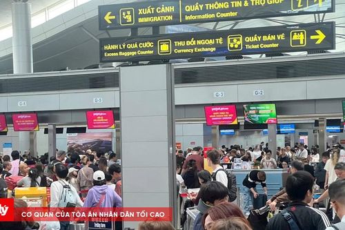 Sân bay Tân Sơn Nhất phục vụ hơn 4,5 triệu lượt khách dịp Tết