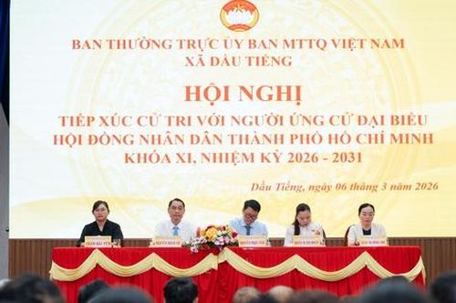 Cử tri Dầu Tiếng, Tp.HCM: Kỳ vọng phát triển hạ tầng, tạo việc làm cho người dân địa phương