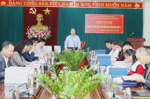 Tỉnh Thanh Hóa đánh giá, phân hạng 17 sản phẩm OCOP