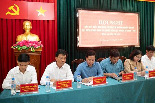 Ứng cử viên đại biểu HĐND tỉnh tiếp xúc cử tri đặc khu Thổ Châu