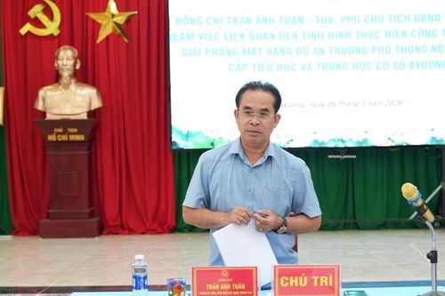 Sớm tháo gỡ vướng mắc giải phóng mặt bằng dự án trường nội trú liên cấp tại xã Avương