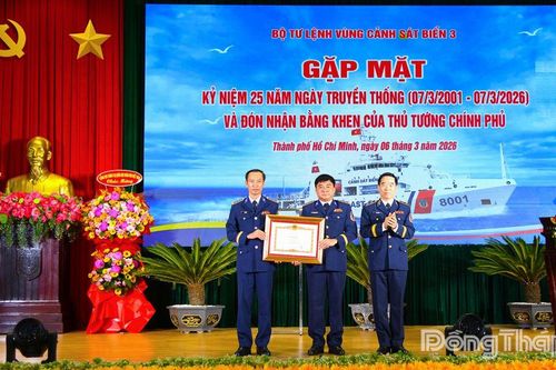 Bộ tư lệnh Vùng Cảnh sát biển 3 kỷ niệm 25 năm Ngày truyền thống