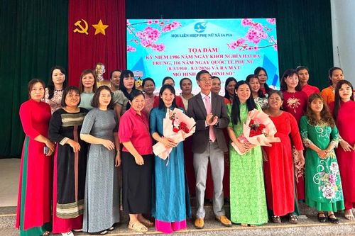 Hội LHPN xã Ia Pia ra mắt mô hình 'Gia đình số'