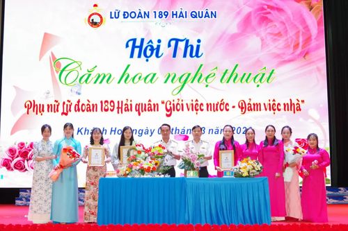 Lữ đoàn 189 tổ chức các hoạt động chào mừng Ngày Quốc tế Phụ nữ