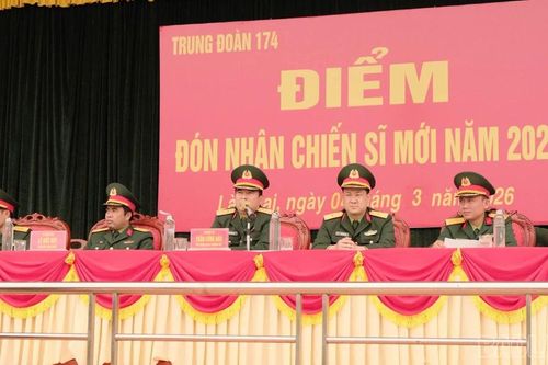 Trung đoàn 174 hoàn thành tiếp nhận chiến sĩ mới