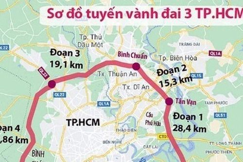TP. HCM đề xuất 60.000 tỷ đồng nâng cấp Vành đai 3 lên 8 làn cao tốc hoàn chỉnh