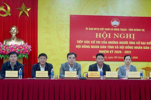 Cử tri xã Đông Trạch tin tưởng, kỳ vọng vào các ứng cử viên đại biểu HĐND tỉnh