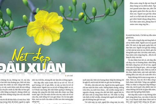 Nét đẹp đầu xuân