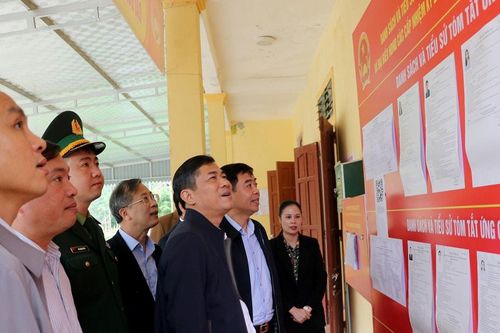 Nghệ An bảo đảm điều kiện tại các điểm bầu cử sớm