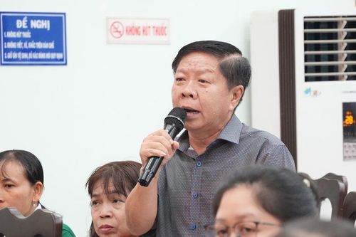 TP. Hồ Chí Minh: Cử tri phường Đông Hưng Thuận kiến nghị nhiều vấn đề về giao thông, ngập nước