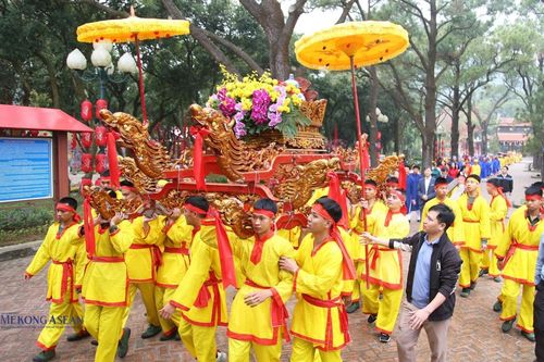 Trang trọng nghi lễ rước nước tại Côn Sơn - Kiếp Bạc ở Hải Phòng