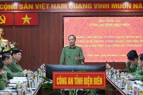 Nâng cao năng lực bảo đảm hậu cần, kỹ thuật cho lực lượng Công an tỉnh Điện Biên