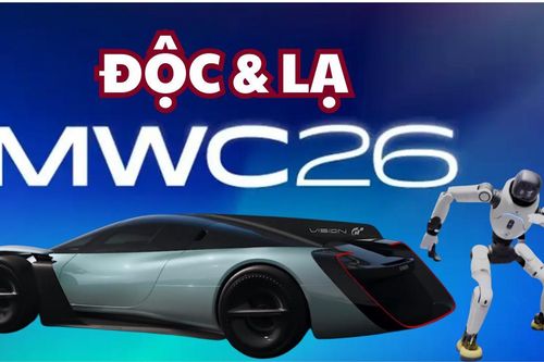 Cận cảnh loạt sản phẩm công nghệ độc lạ tại MWC 2026