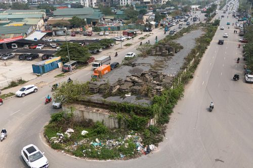 Dự án cầu vượt 'đắp chiếu' nhiều năm trên tuyến đường nghìn tỷ ở Hà Nội