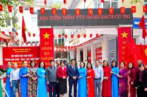 Phường Ngọc Hà: Khánh thành mô hình 'Không gian xanh - sạch - đẹp'