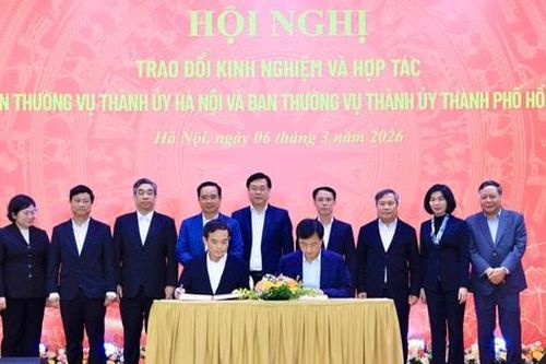 Hà Nội - TP Hồ Chí Minh ký kết 9 nội dung, nâng tầm hợp tác giai đoạn mới