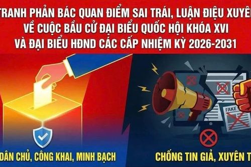 Phòng ngừa, đấu tranh với thông tin xấu, độc liên quan đến cuộc bầu cử đại biểu Quốc hội khóa XVI và HĐND các cấp nhiệm kỳ 2026 - 2031