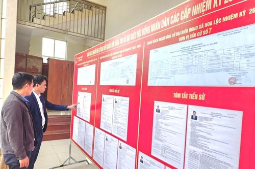Gần 3 triệu cử tri Thanh Hóa sẵn sàng cho ngày hội bầu cử