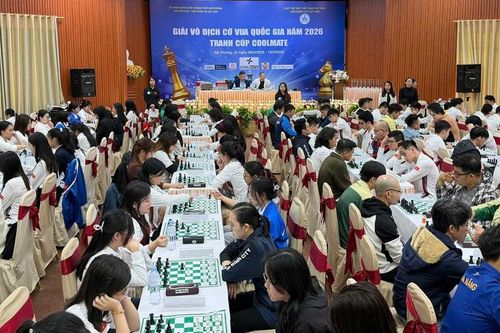 Khởi tranh Giải cờ vua VĐQG 2026