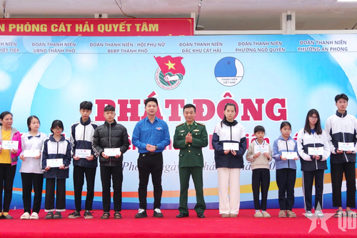 Tuổi trẻ Bộ đội Biên phòng TP Hải Phòng ra quân hưởng ứng 'Tháng Thanh niên', 'Tháng Ba biên giới'