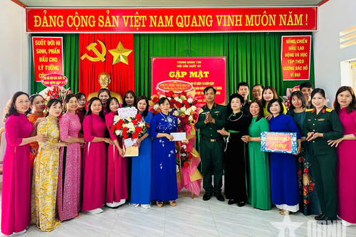 Hội Phụ nữ Trung đoàn 726 (Binh đoàn 16): Nhiều hoạt động ý nghĩa chào mừng Ngày Quốc tế Phụ nữ