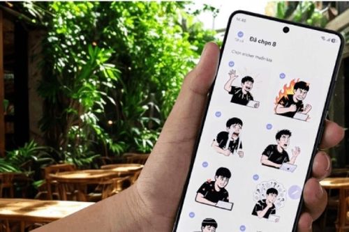 Cách biến ảnh cá nhân thành sticker trên điện thoại Galaxy