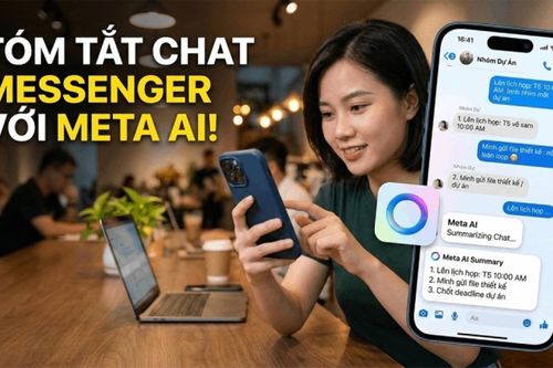 Tóm tắt đoạn chat nhanh chóng bằng Meta AI trên Messenger