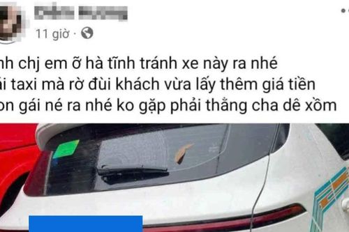 Nữ hành khách đăng bài 'tố' tài xế có hành vi sàm sỡ gây xôn xao dư luận