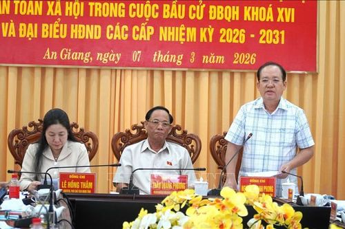 Bảo đảm tuyệt đối an ninh, an toàn cho cuộc bầu cử