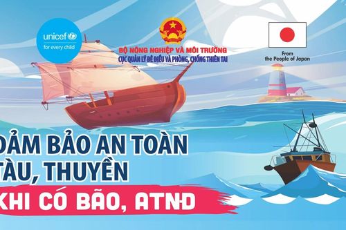 Đảm bảo an toàn tàu thuyền khi có bão, áp thập nhiệt đới