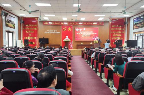 Hội hưu trí Công ty Cổ phần Cấp nước Thanh Hóa họp mặt đầu xuân