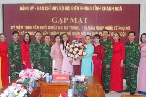 Bộ đội Biên phòng tỉnh Khánh Hòa tổ chức gặp mặt kỷ niệm Ngày Quốc tế Phụ nữ