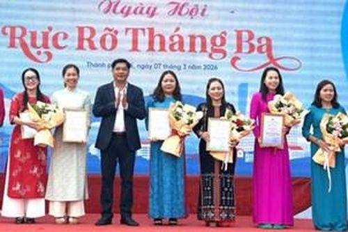 Nhiều hoạt động ý nghĩa trong Ngày hội 'Rực rỡ tháng 3'