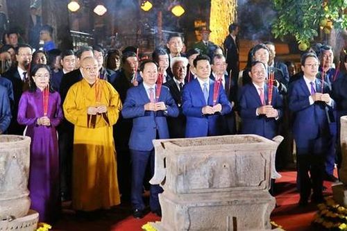 Khai hội Xuân Côn Sơn - Kiếp Bạc, tưởng niệm ngày viên tịch của Đệ Tam Tổ Trúc Lâm
