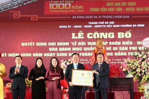 Hà Nội: Thêm một lễ hội được công nhận Di sản văn hóa phi vật thể
