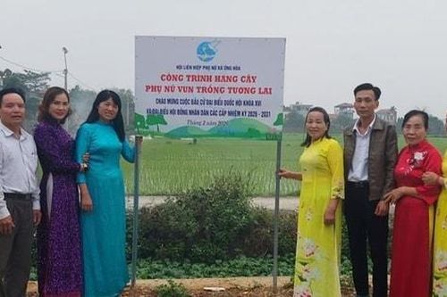 Phụ nữ xã Ứng Hòa lan tỏa phong trào thi đua vì cộng đồng