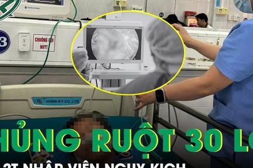 Sốt kéo dài hai tuần, bé trai nhiễm vi khuẩn hiếm khiến ruột thủng hơn 30 lỗ