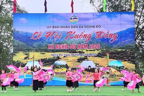 Rộn ràng lễ hội xuống đồng đầu xuân tại xã vùng cao Nghĩa Đô