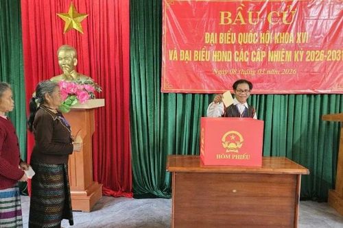 Quảng Trị: Ba khu vực ở xã Trường Sơn hoàn thành việc bầu cử sớm