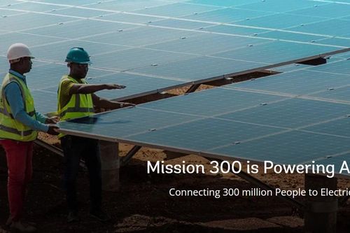 Chương trình Sứ mệnh 300 cung cấp điện cho 300 triệu người châu Phi