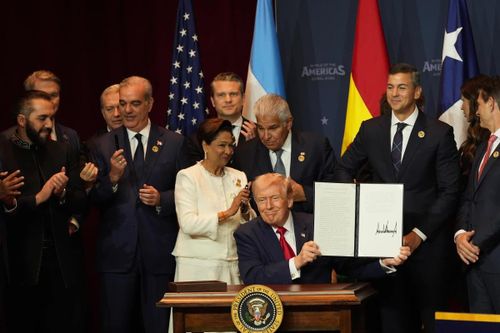 'Lá chắn châu Mỹ' - Tổng thống Donald Trump khởi động một liên minh khu vực mới