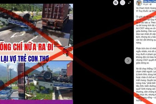 Công an tỉnh Gia Lai bác thông tin CSGT hy sinh vì truy đuổi người vi phạm