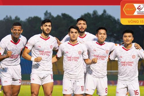 Đội trưởng U23 Việt Nam tỏa sáng, Thể Công Viettel vọt lên nhì bảng
