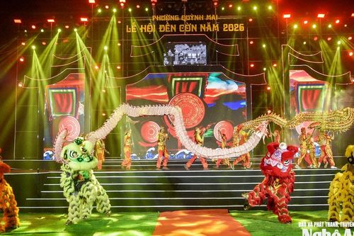Khai mạc Lễ hội Đền Cờn và khai trương du lịch phường Quỳnh Mai năm 2026