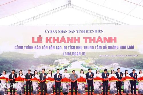 Khánh thành tôn tạo di tích đề kháng Him Lam