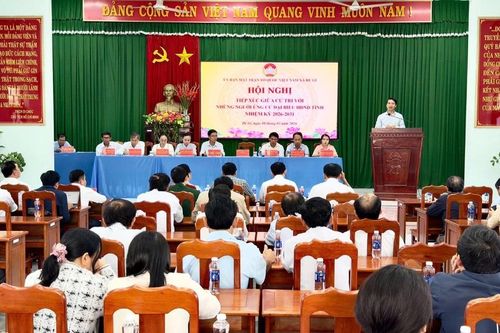 Cử tri 2 xã Đề Gi và Cát Tiến kiến nghị nhiều vấn đề về phát triển sản xuất và đời sống