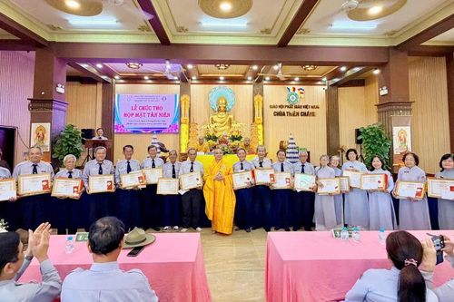 Ấm áp lễ chúc thọ huynh trưởng cao niên Gia đình Phật tử TP.HCM